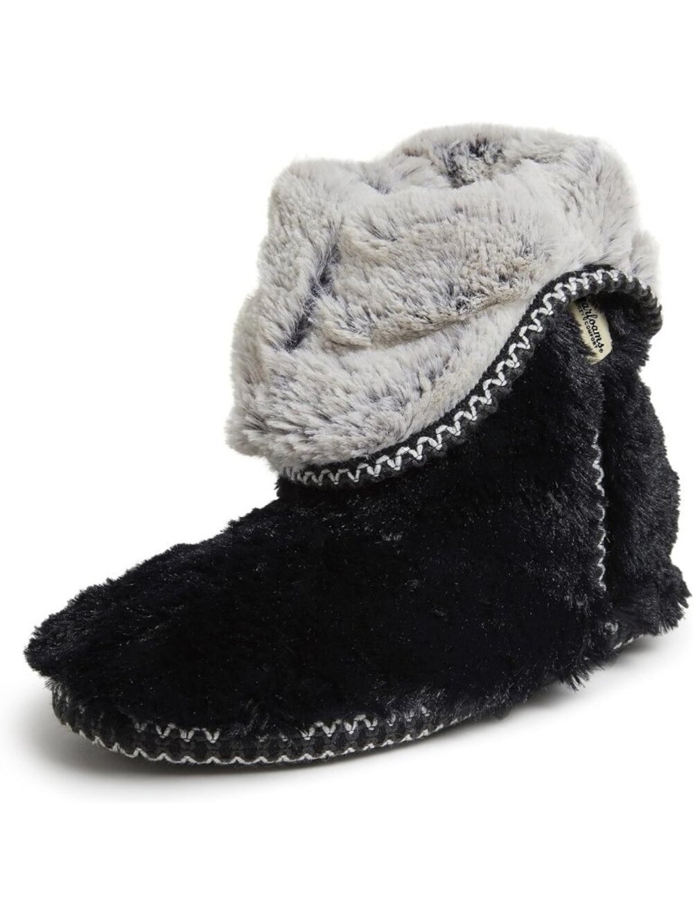 Cozy Fuzzy Memory Foam Bootie Slippers with Grippers for Women - Perfect for